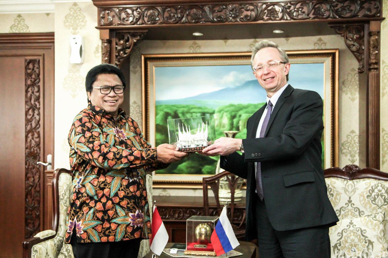 Berpamitan dengan Ketua DPD RI, Dubes Rusia Akan Selalu Ingat Indonesia