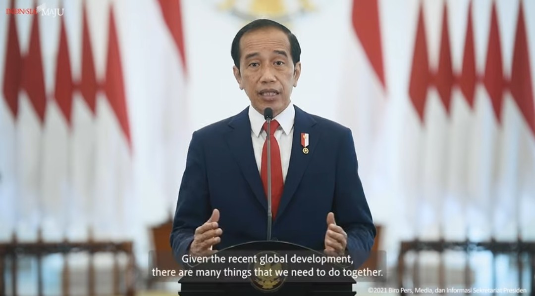 Presiden Jokowi Ajak Pemimpin Dunia Perangi Covid-19