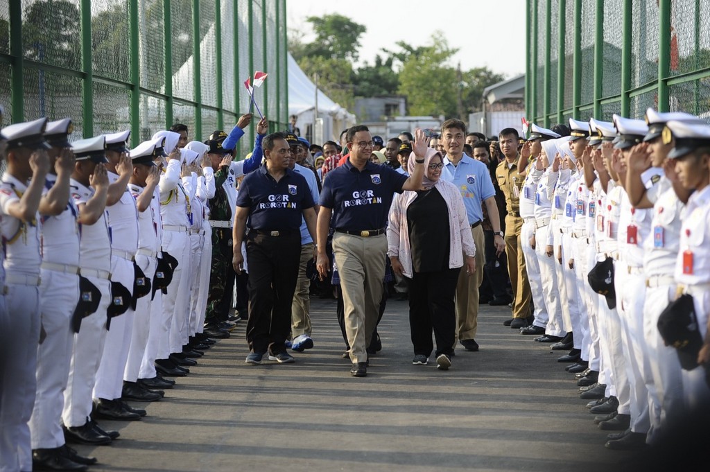 Anies Ganti Nama GOR Rorotan Jadi GOR Sekda Saefullah