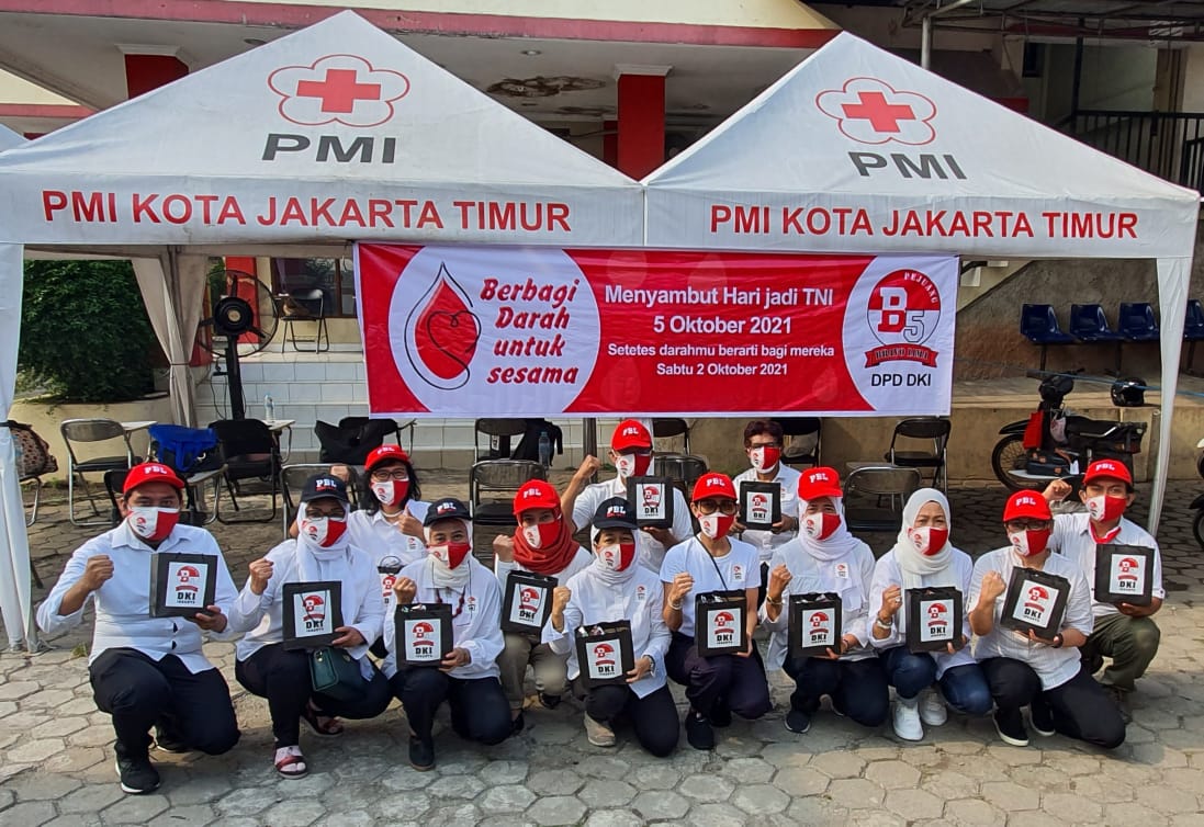 Pejuang Bravo Lima DKI Jakarta Gelar Donor Darah