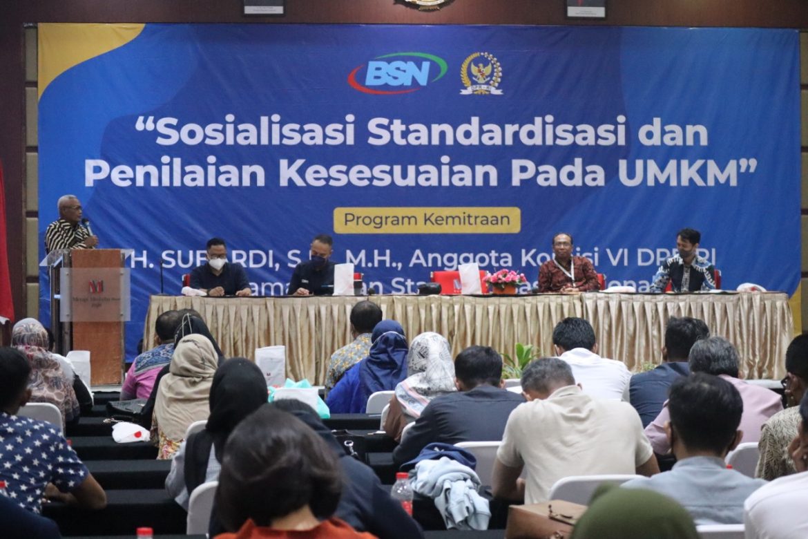 Subardi Dorong Produk UMKM di Yogyakarta Berstandar SNI