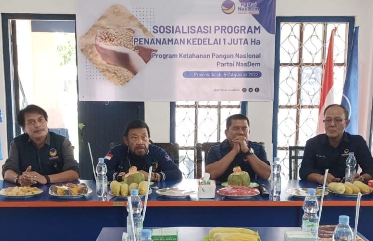 Program Penanaman Kedelai 1 Juta Ha sampai di Aceh