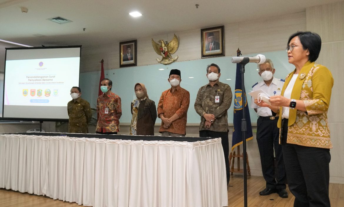 Optimalisasi Bandara Jenderal Soedirman,  Kemenhub dan Lima Pemkab Lakukan Pernyataan Bersama