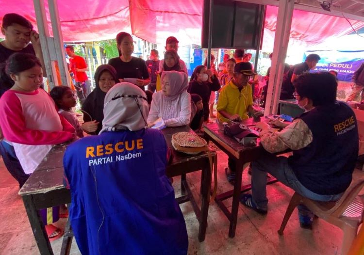 BRND Layani Ratusan Korban Gempa Cianjur