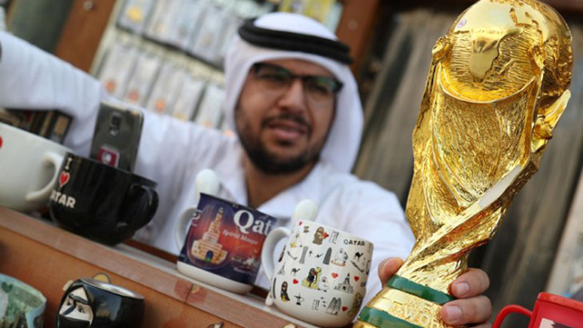 Emas Murni 6 Kg, Trofi Piala Dunia kini Berada di Qatar
