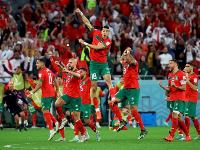 Bangsa Arab Kompak Kirim Dukungan untuk Maroko di Piala Dunia Qatar