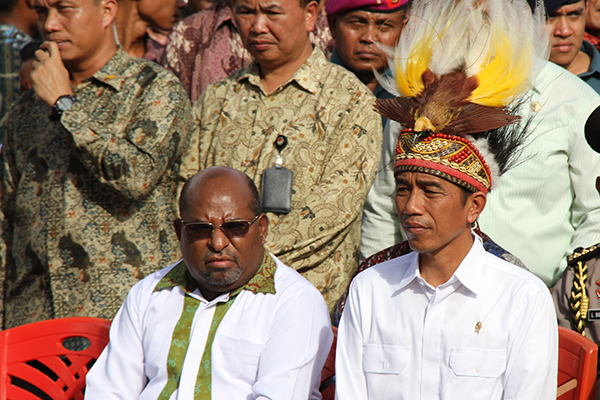 Jokowi Komentari Penangkapan Lukas Enembe