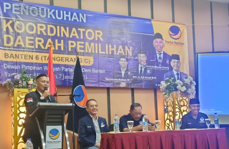 NasDem Banten Kukuhkan Koordinator Dapil