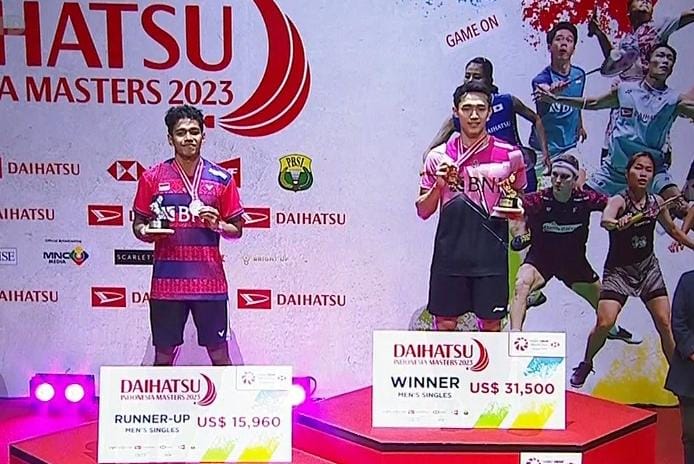 Indonesia dan China Kantongi Dua Gelar di Indonesia Masters, Berikut Hasil Lengkapnya