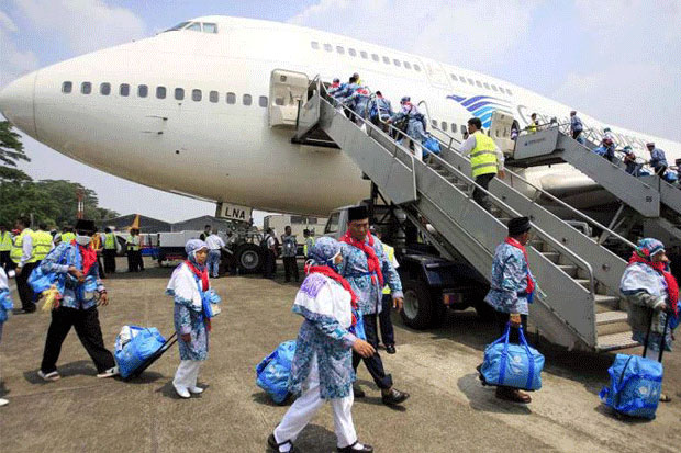 Garuda Turunkan Biaya Penerbangan Haji