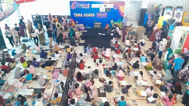 Ini Daftar Pemenang Lomba Menggambar dan Mewarnai di Bangkalan Plaza