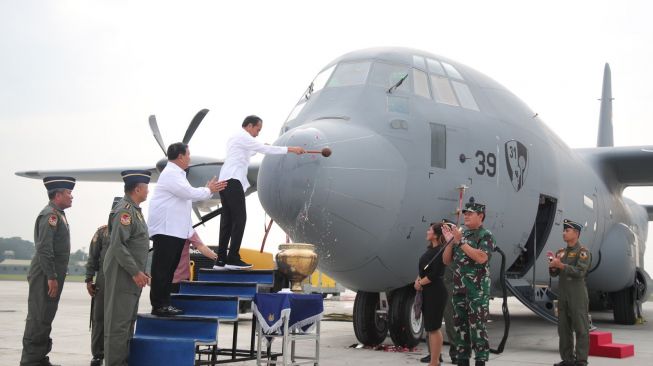 Super Hercules dan C-130H A-1315 Jadi Keluarga Baru TNI serta Masyarakat Indonesia
