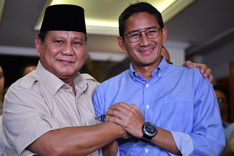 Prabowo Tanggapi Isu Kepindahan Sandiaga ke PPP