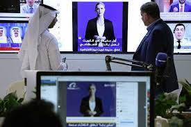 JAKARTA (Kastanews.com) - Sebuah jaringan media di Kuwait memperkenalkan Fedha presenter berita virtual yang diproduksi menggunakan teknologi kecerdasan buatan (AI) yang berkembang di seluruh dunia.