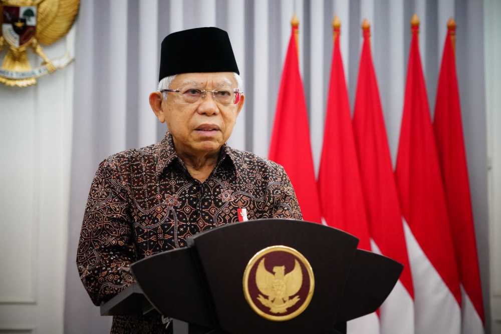 Ma’ruf Amin Ingin Ada Warga Muda NU Jadi Cawapres di 2024