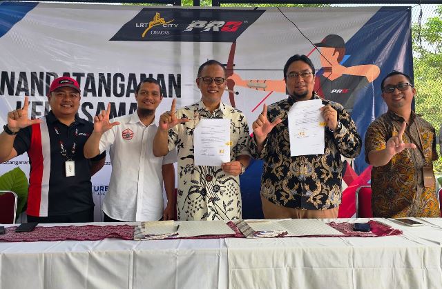 Gandeng Pro Archery, LRT Ciracas Sediakan Sarana Latihan Panahan Kekinian