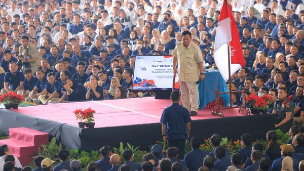 Prabowo Klaim Sukses Naikkan Kontrak BUMN Industri Pertahanan 800 Persen