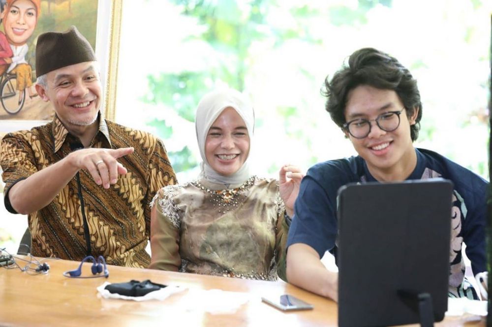 Rekam Jejak Baik, Ganjar dan Atikoh Dinilai Family Goals