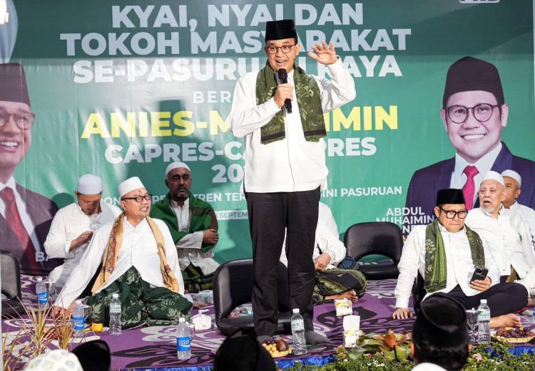 Kiai Pasuruan Tidak Ragu lagi, AMIN Menang di Pasuruan dan Nasional