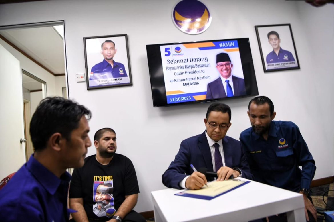 Anies Baswedan Resmikan Kantor NasDem Malaysia