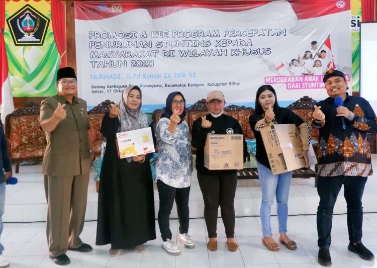 Nurhadi Terus Perangi Stunting di Blitar