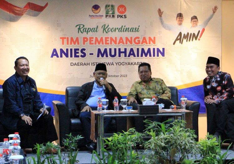 Partai Koalisi AMIN di Yogya Siapkan Tim Pemenangan