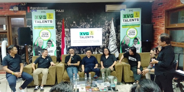 Alam Ganjar dan Ketum TPN Ajak Generasi Muda Ikuti XVG Talent Lomba Cipta Lagu dan Kompetisi Bernyanyi