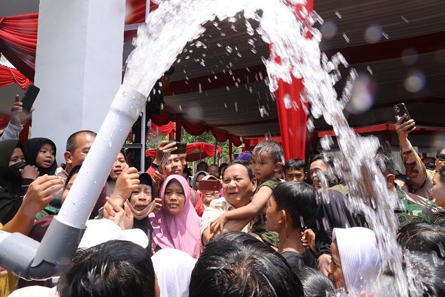Program Air Bersih Prabowo-Gibran Penuhan Hak Dasar Masyarakat di Berbagai Wilayah