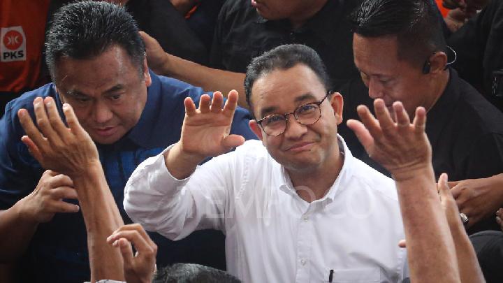 Anies Ucapkan Selamat HUT ke-51 PDIP Lewat Story Instagram