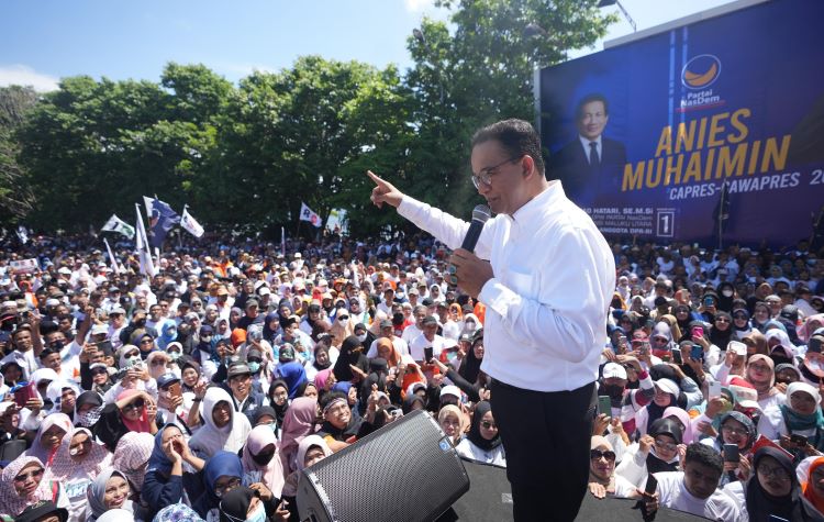 Ternate Ikut ‘Pecah’ Anies Lanjutkan Perjuangan Kesetaraan dan Keadilan