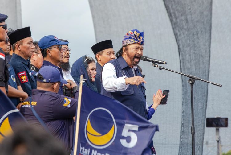 Di Tanah Bertuah Surya Paloh Yakini NasDem Songsong Kemenangan Pemilu 2024