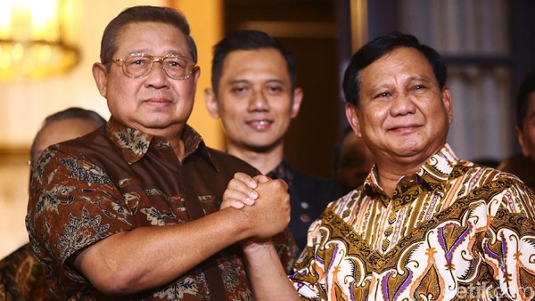 Prabowo Tegaskan Tak Ada Pembicaraan Politik dengan SBY