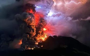 erupsi Gunung Ruang