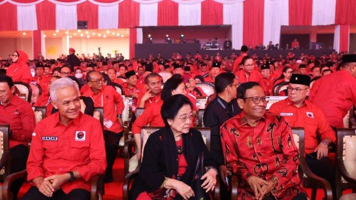 Mahfud Gaungkan Semangat Perjuangan di Rakernas V PDIP