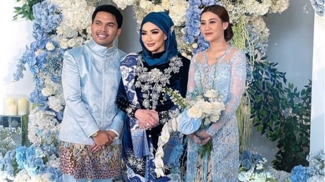 Dihadiri Jokowi dan Bamsoet, Reza Beri Wejangan di Pernikahan Thariq dan Aaliyah Massaid
