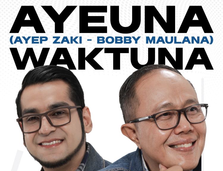 Banner AYEUNA Tersebar, Pertanyaan Ayep-Bobby Maju Pilwalkot Sukabumi Viral