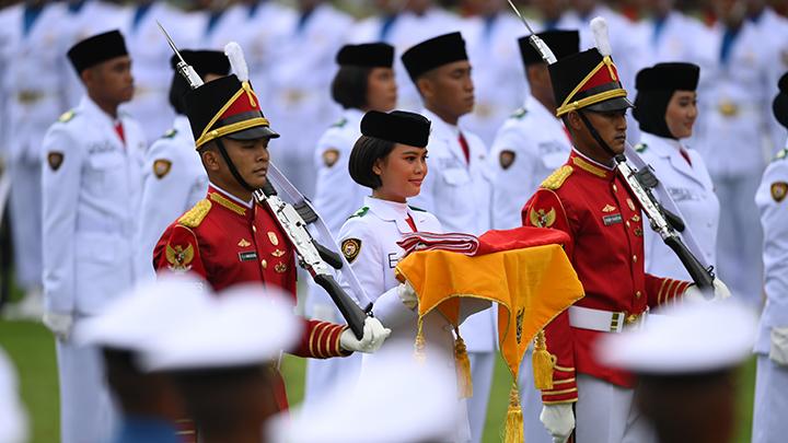 BPIP Ceritakan Sejarah Bendera Merah Putih ke Purna Paskibraka Nasional