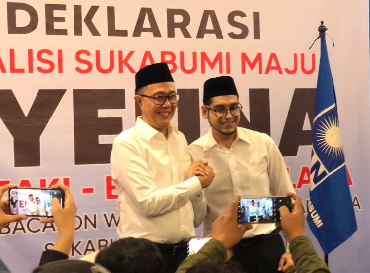 KSM Dukung Ayep-Bobby Deklarasikan Maju Pilkada Kota Sukabumi