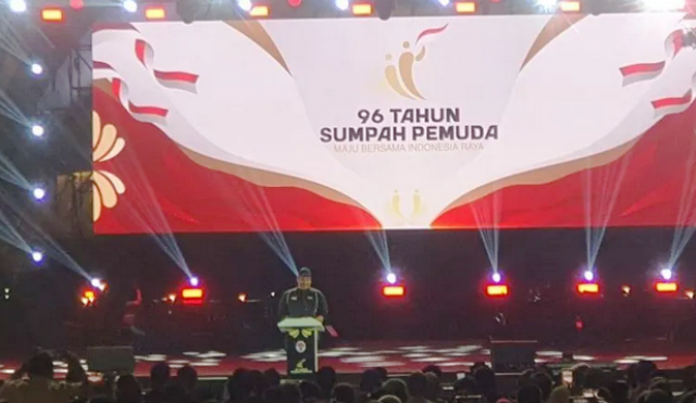 Peringati HSP di TMII, Menpora Dorong Pemuda Berani Beraspirasi dan Diskusi