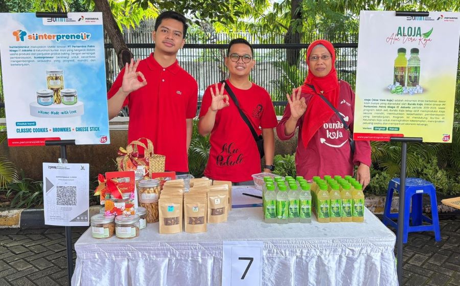 Mitra Binaan Pertamina Patra Niaga Regional JBB Meriahkan Bazaar UMKM