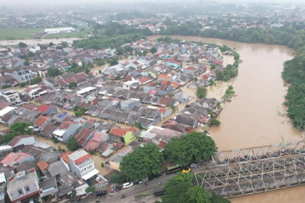 Banjir Kepung Wilayah Kota dan Kabupaten Bekasi