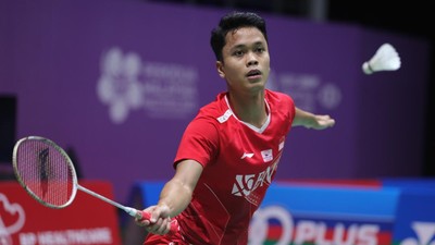 Ginting Mundur, Tunggal Putra Sisa Jojo dan Chico di All England 2025