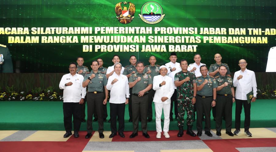 TNI AD-Pemkot Sukabumi Tandatangani Komitmen Bersama Percepatan Pembangunan  