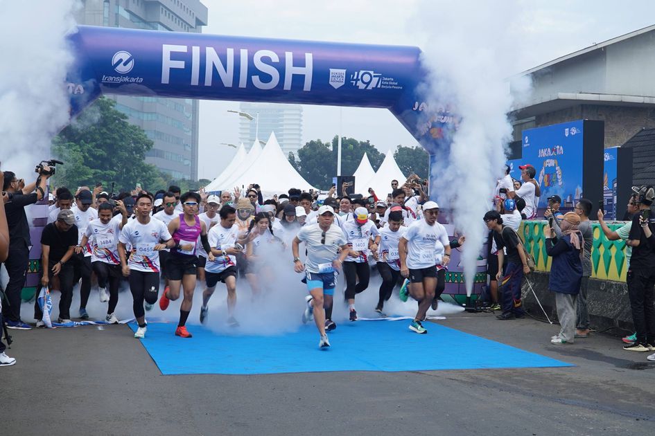Jakarta Sky Fun Run Wadahi Pembangan Sport Tourism Hingga Budaya Urban
