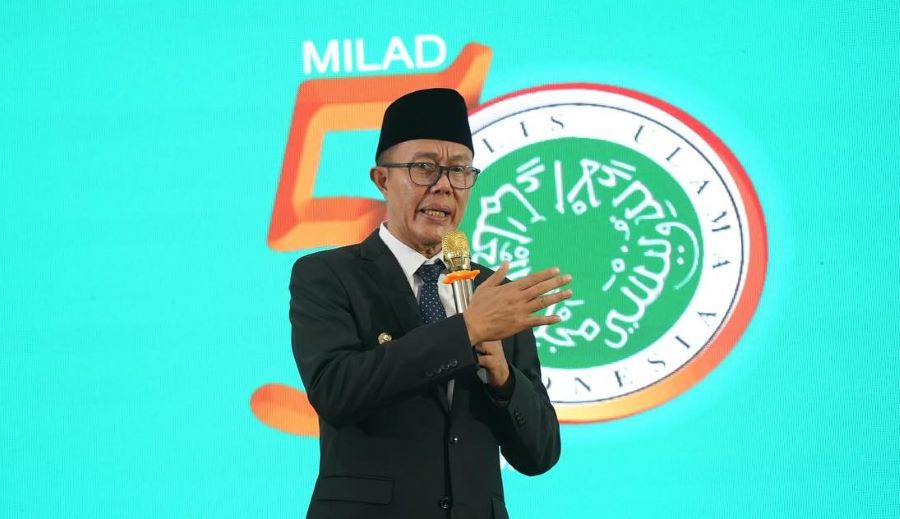 Ayep Zaki Tegaskan Komitmen Harmoni Umat di Milad ke-50 MUI