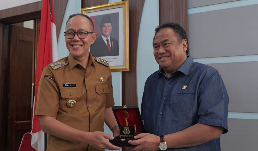 Wali Kota Sukabumi Ayep Zaki Terima Kunjungan Kerja DPR RI Komisi VI dan Pemprov Gorontalo