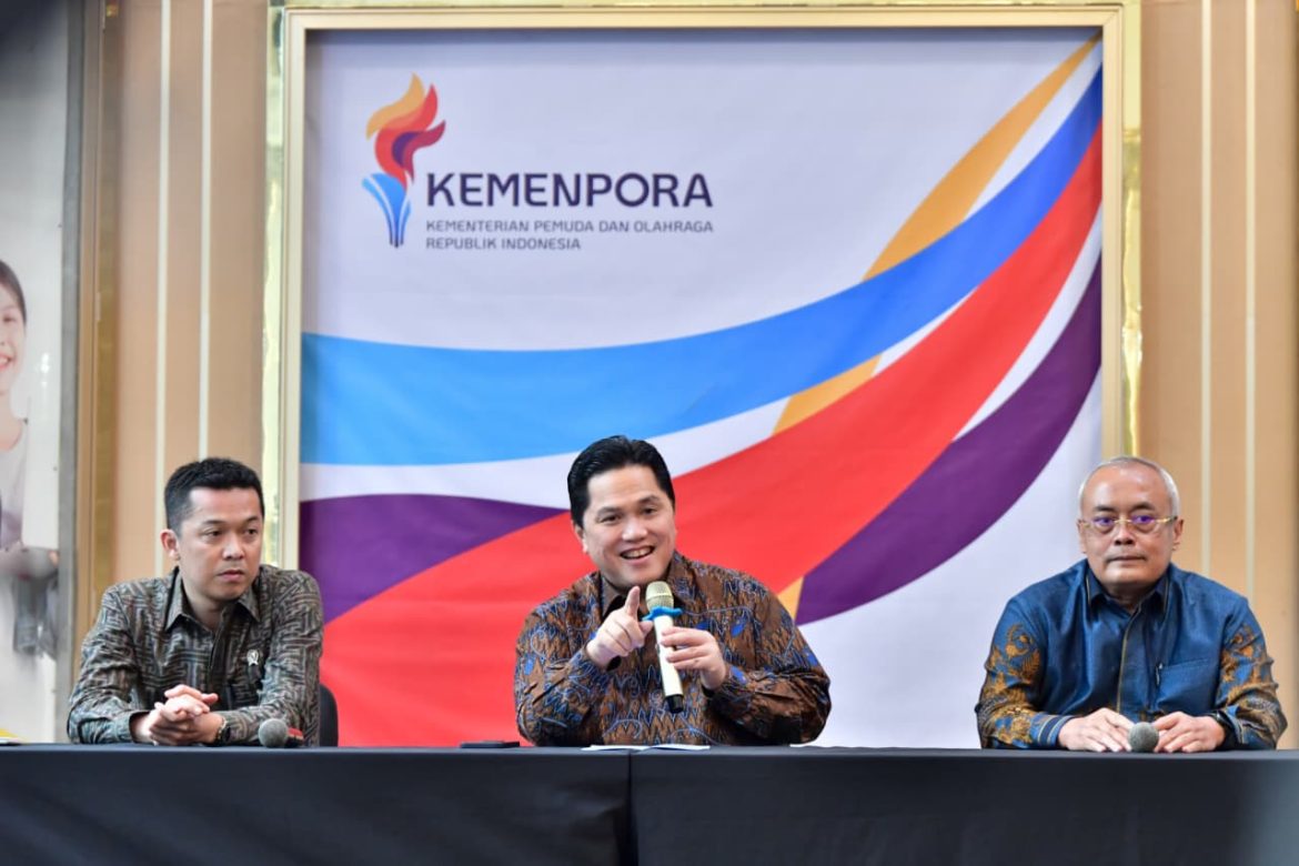 Erick Bicara soal Pencabutan Permenpora dan 191 Peraturan Menteri