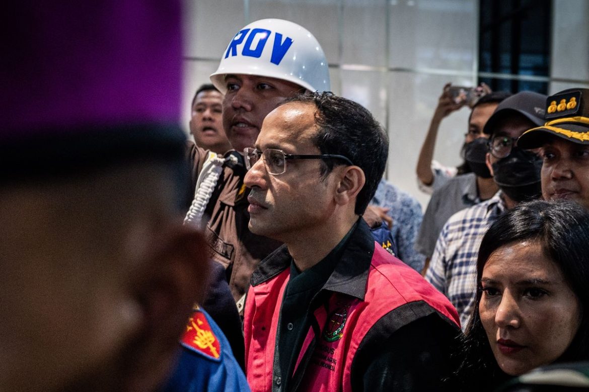 Nadiem Dijaga Ketat Enam Petugas dan Dokter