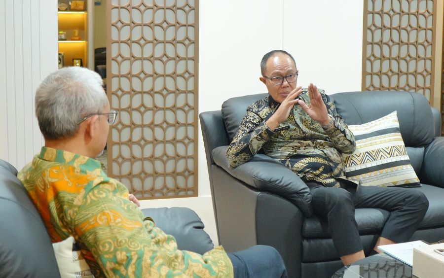Temui Sekjen Kemenaker, Ayep Zaki Fokus Selesaikan Pengangguran Di Kota Sukabumi