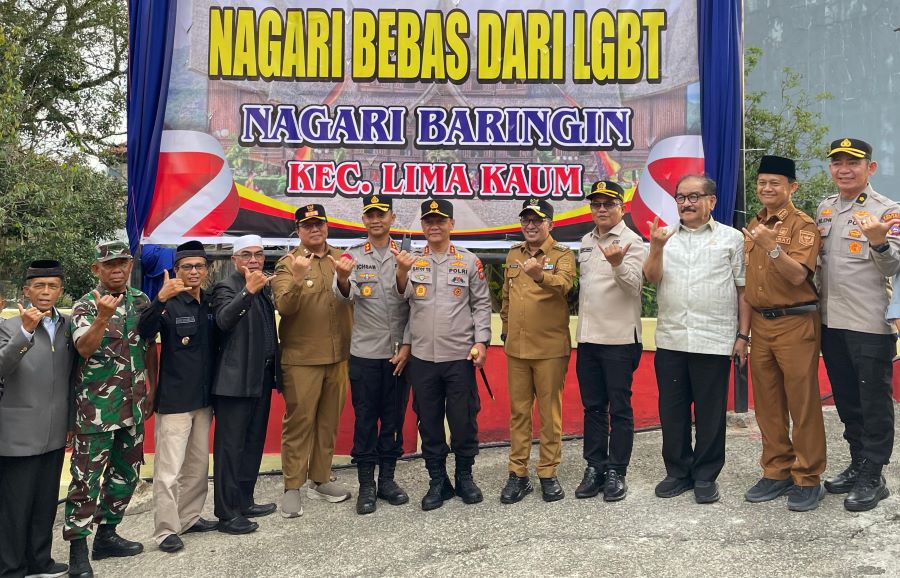 Shadiq Pasadigoe Dukung Gerakan Moral Lawan LGBT Di Tanah Datar